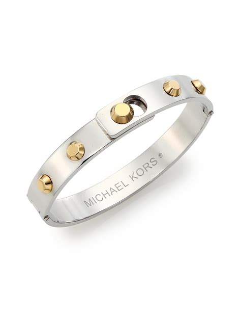 michael kors astor bangle|Michael Kors bracelet with diamonds.